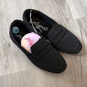 NWT Jellypop Black Interview Loafers